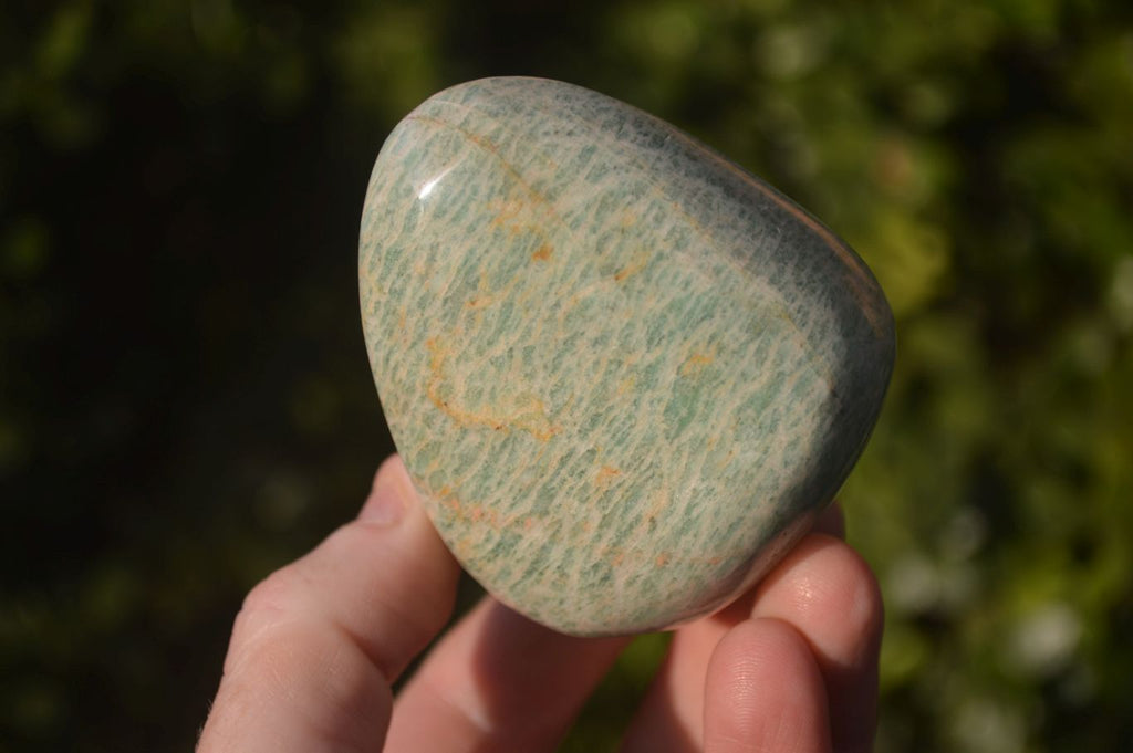 Polished Amazonite Free Forms  x 12 From Zimbabwe - Toprock Gemstones and Minerals 