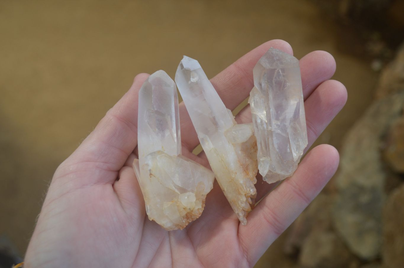 Natural Mixed Quartz Clusters  x 35 From Madagascar - Toprock Gemstones and Minerals 