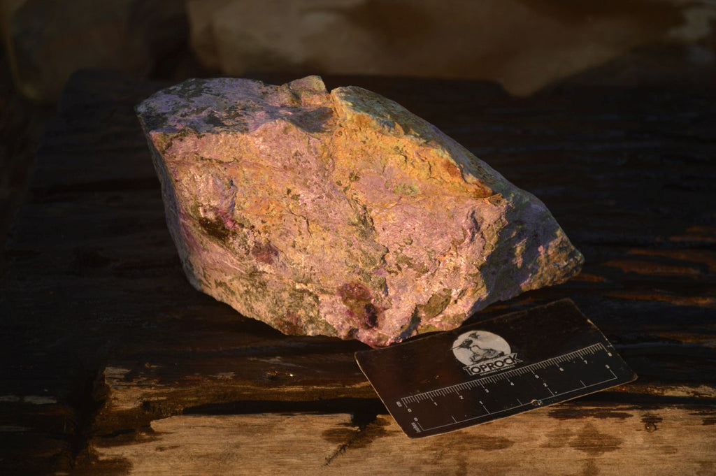 Natural Large Stichtite & Serpentine Cobbed Specimens x 2 From Barberton, South Africa - Toprock Gemstones and Minerals 