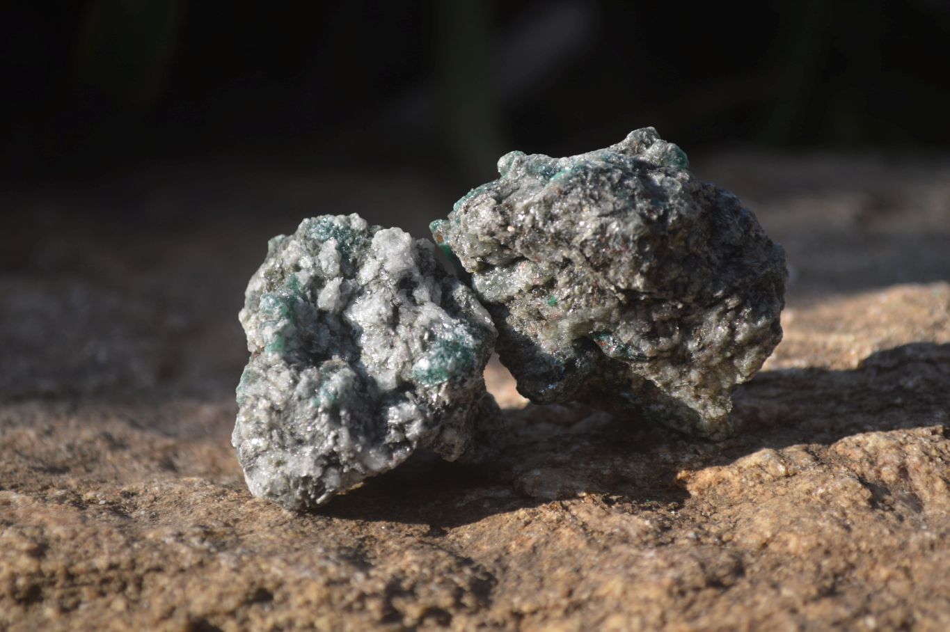 Natural Rare Emerald Mica In Matrix Cobbed Specimens x 24 From Mutoko, Zimbabwe - Toprock Gemstones and Minerals 