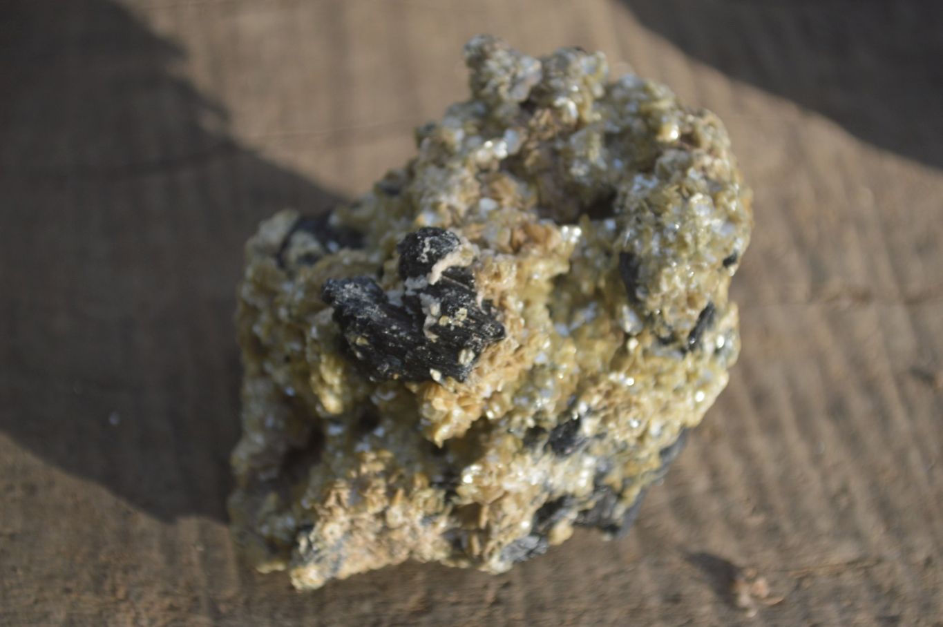 Natural Schorl Black Tourmaline Specimens x 6 From Erongo, Namibia - Toprock Gemstones and Minerals 