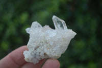 Natural Single Clear Quartz Crystals x 35 From Mpika, Zambia - Toprock Gemstones and Minerals 