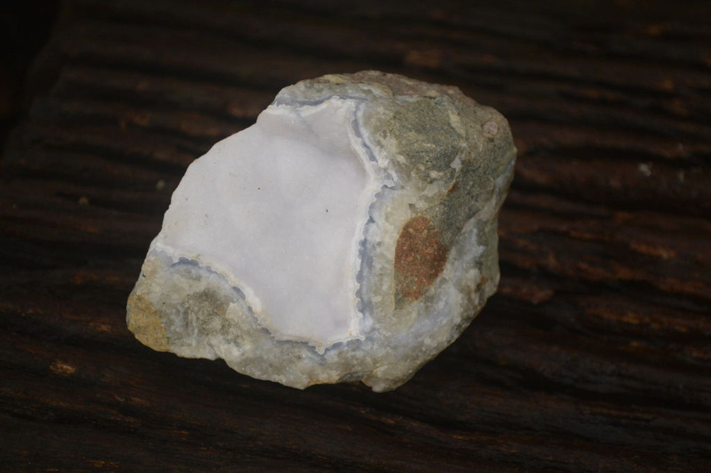 Natural Blue Lace Agate Geode Specimens x 6 From Nsanje, Malawi - Toprock Gemstones and Minerals 