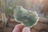 Polished On One Side Emerald Mtorolite Plates x 12 From Mutorashanga, Zimbabwe - Toprock Gemstones and Minerals 