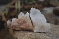 Natural Mixed Quartz Clusters  x 6 From Madagascar - Toprock Gemstones and Minerals 