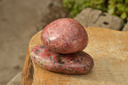 Polished Red Rhodonite Free Forms  x 4 From Zimbabwe - TopRock