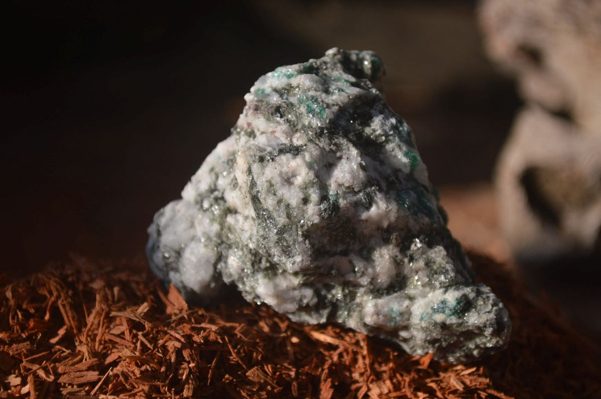 Natural Rare Emerald Mica In Matrix Cobbed Specimens x 24 From Mutoko, Zimbabwe - Toprock Gemstones and Minerals 