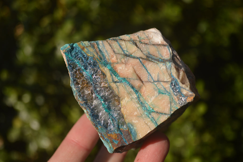 Natural Rough Shattuckite Cobbed Specimens x 12 From Kaokoveld, Namibia - Toprock Gemstones and Minerals 