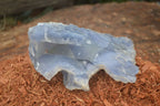 Natural Etched Blue Chalcedony Specimens  x 2 From Nsanje, Malawi - Toprock Gemstones and Minerals 