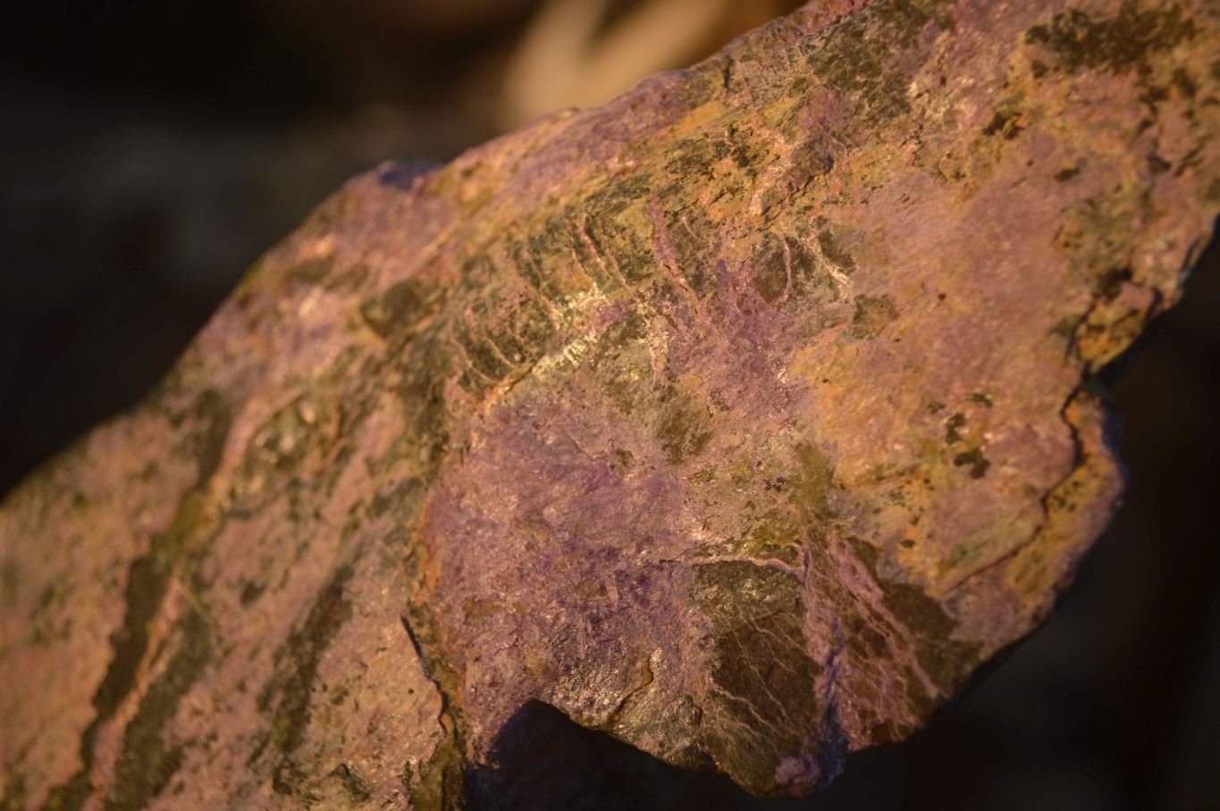 Natural Large Stichtite & Serpentine Cobbed Specimens x 2 From Barberton, South Africa - Toprock Gemstones and Minerals 