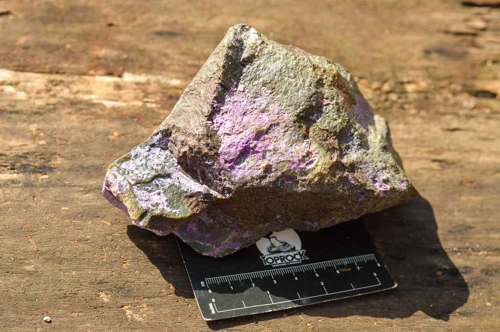 Natural Large Rough Purple Stichtite Specimens  x 2 From Barberton, South Africa - TopRock