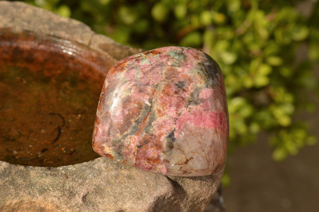Polished Red Rhodonite Free Forms  x 4 From Zimbabwe - TopRock