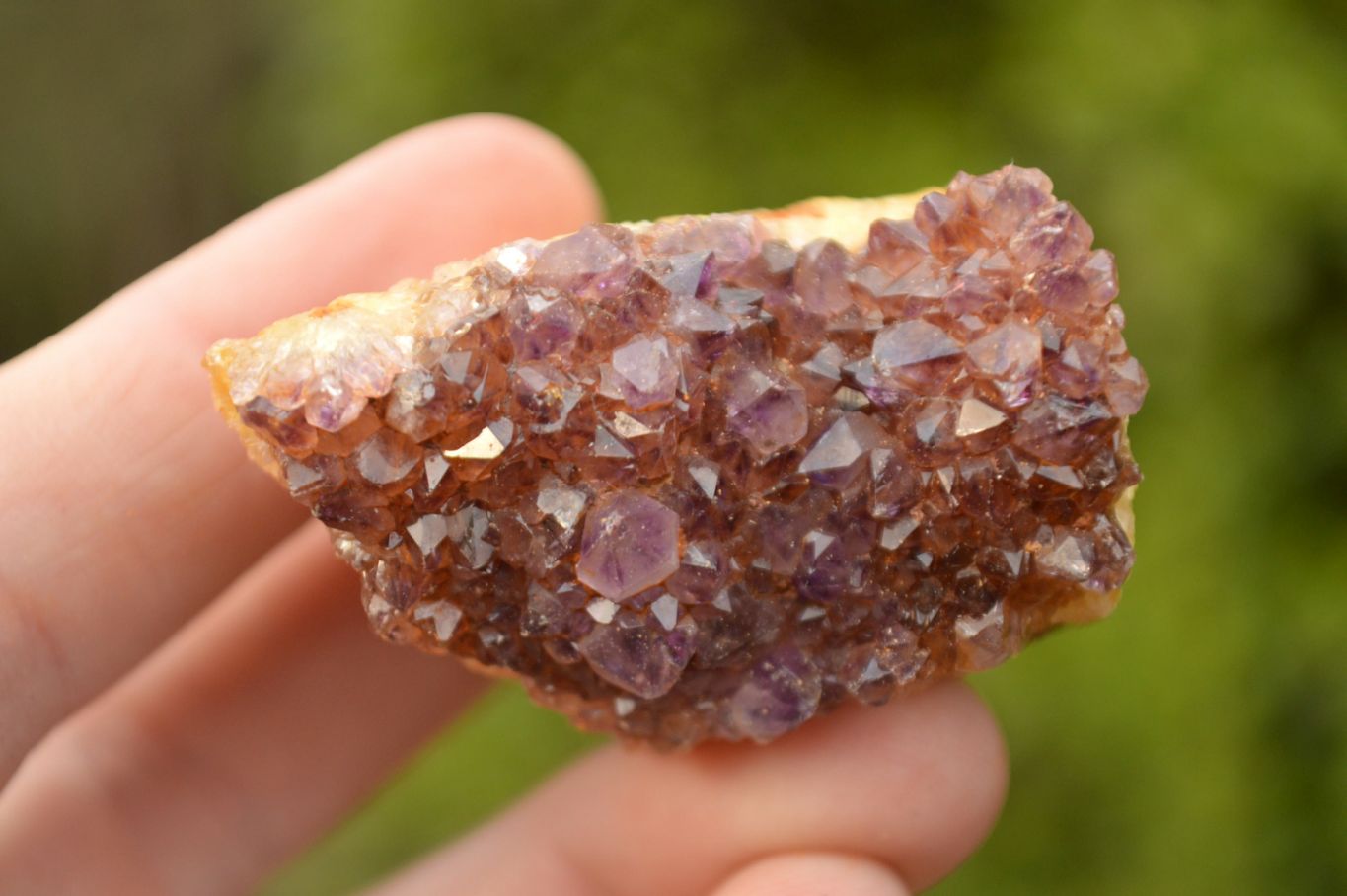 Natural Small Dark "Amethystos" Amethyst Clusters x 35 From Kwaggafontein, South Africa - TopRock