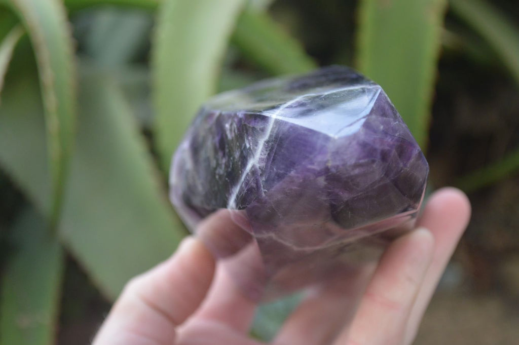 Polished Dream Amethyst Point x 1 From Madagascar - Toprock Gemstones and Minerals 
