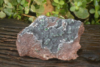 Natural Drusy Coated Ball Malachite On Dolomite Specimen  x 1 From Likasi, Congo - Toprock Gemstones and Minerals 