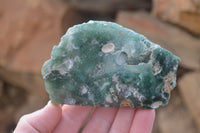 Polished On One Side Emerald Mtorolite Plates x 12 From Mutorashanga, Zimbabwe - Toprock Gemstones and Minerals 
