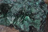 Natural Chatoyant Silky Malachite Specimen x 1 From Kasompe, Congo - Toprock Gemstones and Minerals 