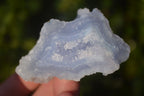 Natural Etched Blue Chalcedony Specimens x 12 From Nsanje, Malawi - Toprock Gemstones and Minerals 