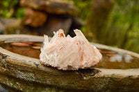 Natural Lovely Tangerine Quartz Clusters  x 3 From Madagascar - TopRock