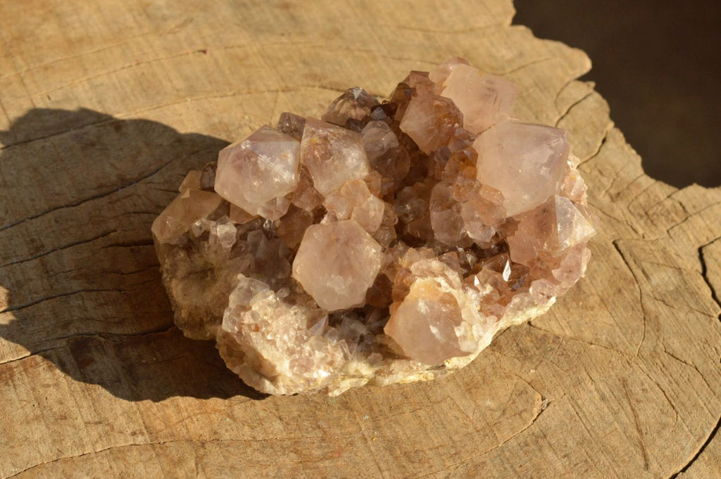 Natural Amethyst Phantom Spirit Quartz Clusters  x 4 From Boekenhouthoek, South Africa - TopRock
