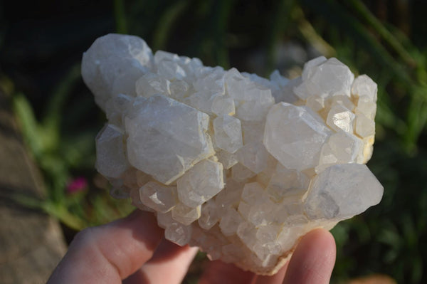 Natural Mixed Quartz Clusters  x 4 From Madagascar - Toprock Gemstones and Minerals 