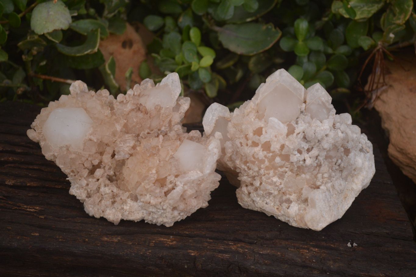 Natural Large Candle Quartz Crystals  x 2 From Madagascar - Toprock Gemstones and Minerals 