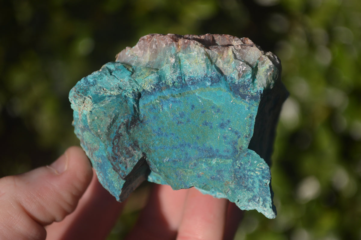 Natural Rough Shattuckite Cobbed Specimens x 12 From Kaokoveld, Namibia - Toprock Gemstones and Minerals 