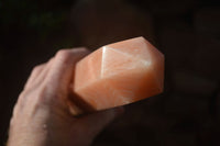 Polished Orange Twist Calcite Towers x 2 From Maevantanana, Madagascar - Toprock Gemstones and Minerals 