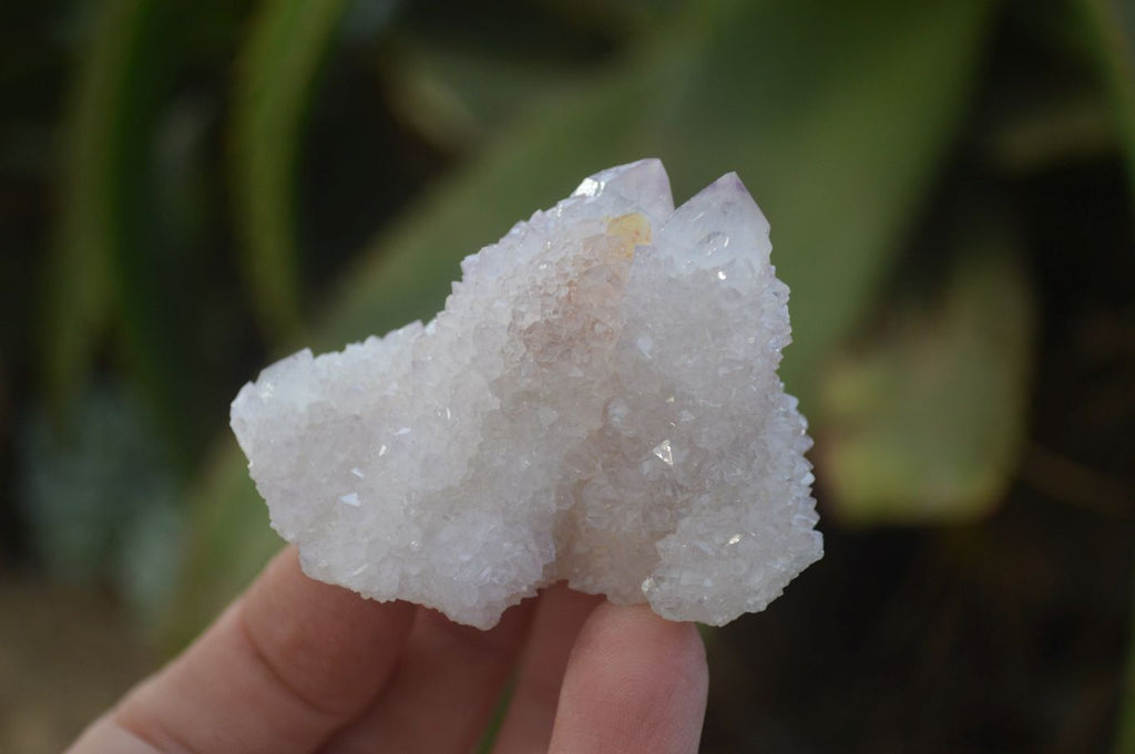Natural Pale Lilac Spirit Quartz Clusters x 12 From Boekenhouthoek, South Africa - Toprock Gemstones and Minerals 