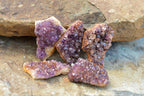 Natural Small Dark "Amethystos" Amethyst Clusters x 35 From Kwaggafontein, South Africa - TopRock