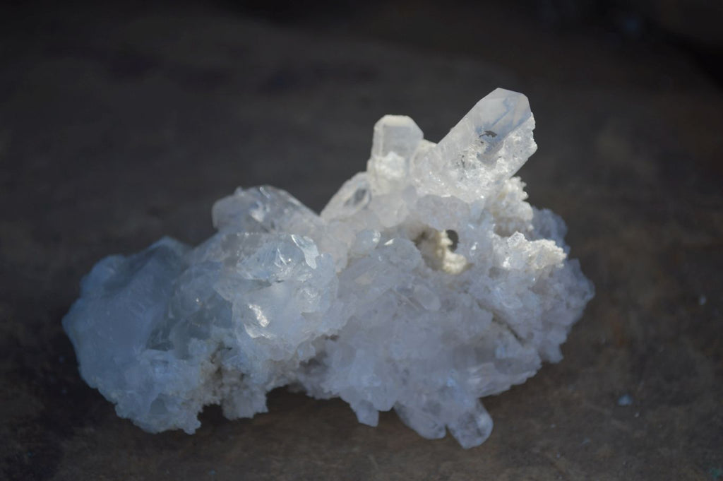 Natural Clear Quartz Crystal Clusters  x 5 From Mpika, Zambia - Toprock Gemstones and Minerals 