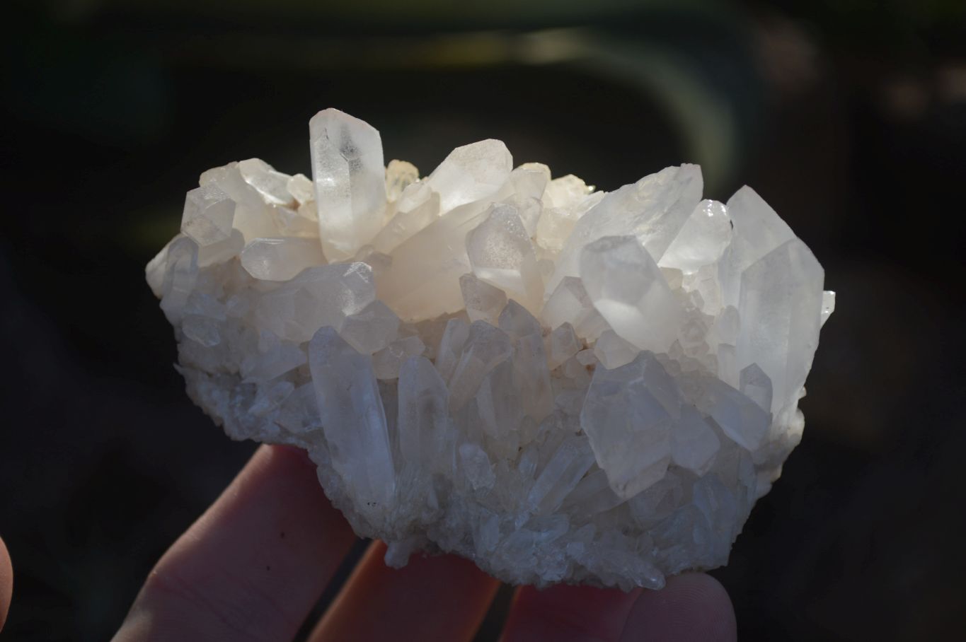 Natural Clear Quartz Crystal Clusters  x 5 From Mpika, Zambia - Toprock Gemstones and Minerals 