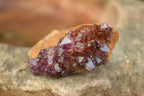 Natural Small Dark "Amethystos" Amethyst Clusters x 35 From Kwaggafontein, South Africa - TopRock
