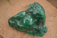 Polished  Large Malachite Free Form With Flower Ring Patterns  x 1 From Congo - Toprock Gemstones and Minerals 