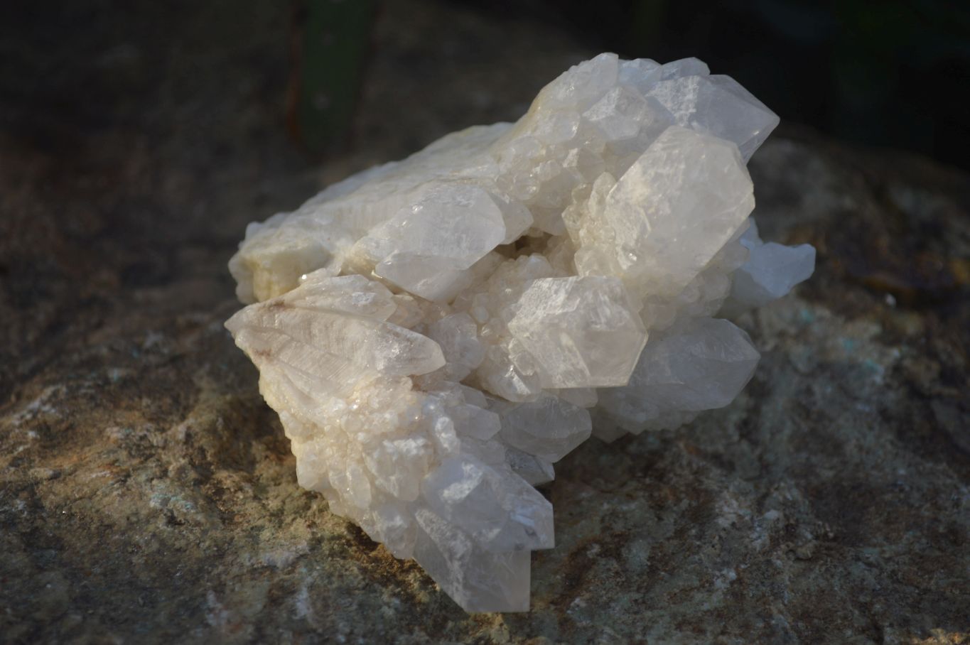Natural Mixed Quartz Clusters  x 4 From Madagascar - Toprock Gemstones and Minerals 