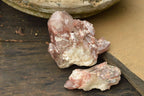 Natural Single Red Hematoid Quartz Crystals  x 6 From Karoi, Zimbabwe - TopRock
