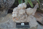 Natural Cascading White Phantom Smokey Quartz Cluster x 1 From Luena, Congo - Toprock Gemstones and Minerals 