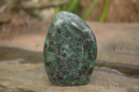 Polished Emerald In Matrix Standing Free Forms x 4 From Sandawana, Zimbabwe - TopRock