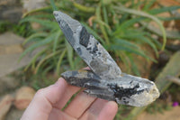 Natural Schorl Black Tourmaline Specimens x 6 From Erongo, Namibia