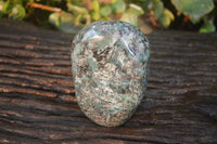 Polished Rare Emerald Mica In Matrix Standing Free Forms x 1 From Mutoko, Zimbabwe - Toprock Gemstones and Minerals 