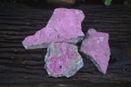 Natural Salrose Cobaltion Dolomite Specimens x 3 From Kakanda, Congo - Toprock Gemstones and Minerals 