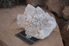 Natural Large Candle Quartz Crystals  x 2 From Madagascar - Toprock Gemstones and Minerals 