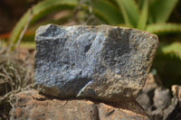 Natural Rough Blue Dumortierite Specimens  x 3 From Mozambique - TopRock