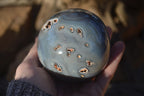 Polished Highly Selected Agate Spheres  x 2 From Madagascar - Toprock Gemstones and Minerals 