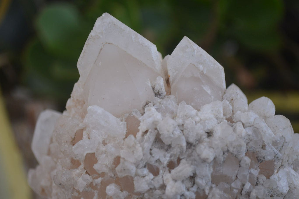 Natural Large Candle Quartz Crystals  x 2 From Madagascar - Toprock Gemstones and Minerals 