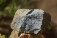 Natural Rough Blue Dumortierite Specimens  x 3 From Mozambique - TopRock
