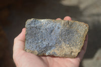 Natural Rough Blue Dumortierite Specimens  x 3 From Mozambique - TopRock