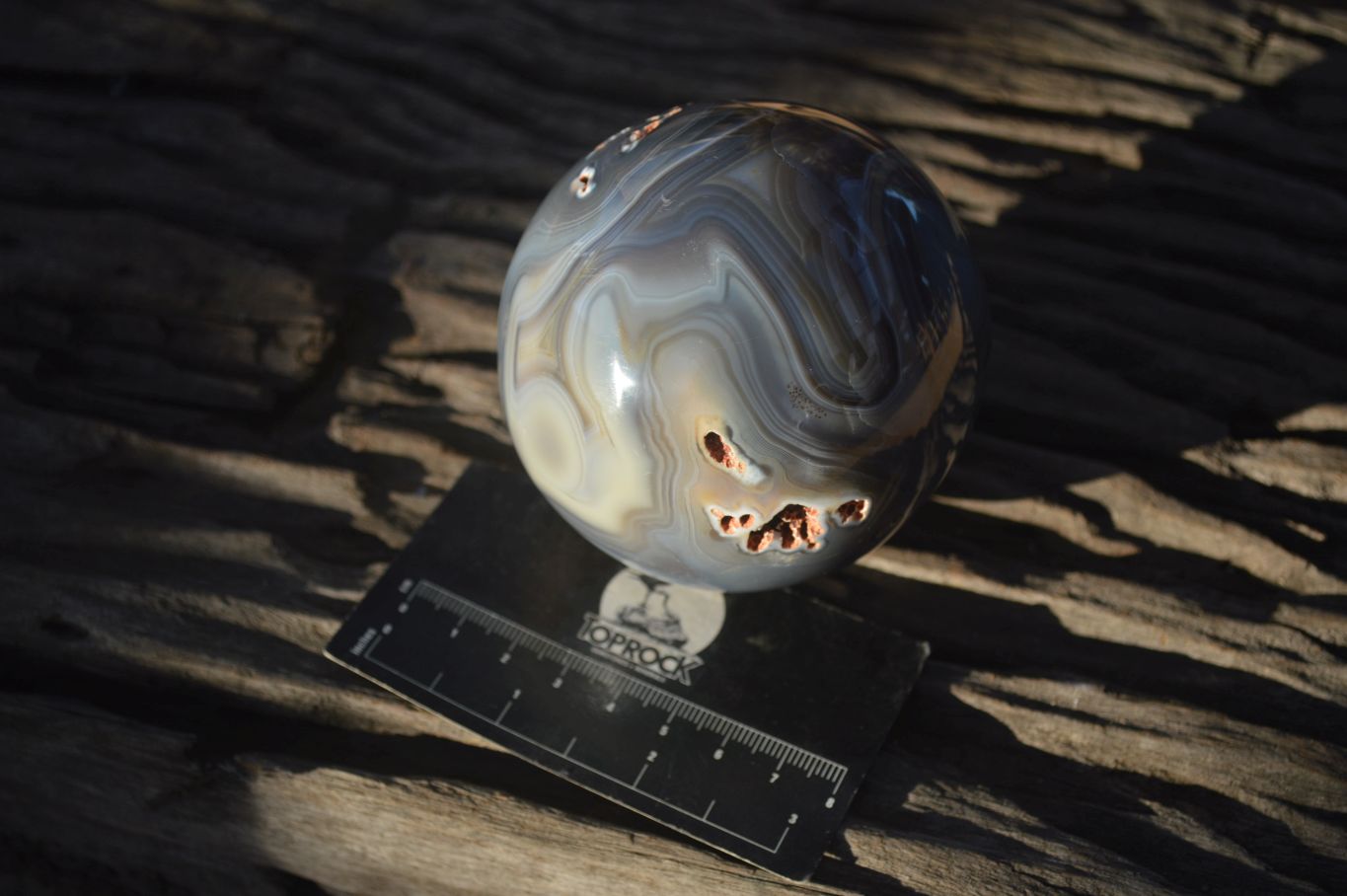 Polished Highly Selected Agate Spheres  x 2 From Madagascar - Toprock Gemstones and Minerals 