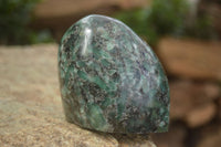 Polished Emerald In Matrix Standing Free Forms x 4 From Sandawana, Zimbabwe - TopRock
