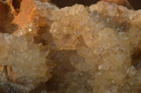 Natural Golden Limonite Quartz Vug Specimen x 1 From Zambia - Toprock Gemstones and Minerals 